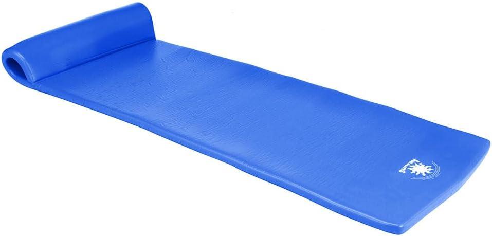 Texas Recreation Sunray Foam Pool Float, Blue Sunray (1.25" Thick)