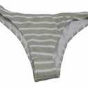 GORGLITTER Women's High Waisted Thong Bikini Green Medium