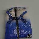 Norbi Gradient Dog Coat with Harness, Reflective Straps, Warm Jacket for Small Medium Dogs (Small, Gradient Blue)