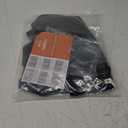 WochiTV Gray Magnetic Screen Door Fits Door Size 28" x 78", Screen Size 30" x 80", Mesh Net Curtain with Magnet Keep Fresh Air in (Middle-open Gray)