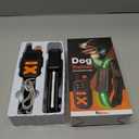 Remote Training Collar with LED Light 3300FT Range, Rechargeable & Waterproof, Beep and Vibration Modes with Adjustable Levels, Reflective Strap for Small Medium Large Dogs