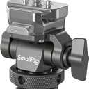SmallRig HawkLock H21 Quick Release Monitor Mount with Cold Shoe Mount, Swivel and Tilt Adjustable Monitor Holder with 1/ 4"- 20 Screw, Dual Anti-Twist Design, for Ninja V and V+ Monitors
