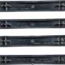 Metra Electronics 95-6511 Double-DIN Radio Installation Dash Kit Fits Select 2007-Up Chrysler Vehicles Black