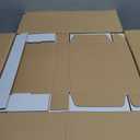 50 Pack 9x6x2 Inches Shipping Boxes, Corrugated Cardboard Mailing Box, Small White Gift Box Mailers, Packaging Boxes for Business Present, Moving and Storage