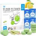 YGY 36 Pack Lemongrass Scent Floor Cleaning Tablets, Compatiable with Tineco iFLOOR, Floor One S3/S5/S6/S7 Wet Dry Vacuum MopDeep Clean & DeodorizeClean Machine,Individually Wrapped