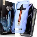 MAGIC JOHN 2 Pack for Samsung Galaxy S24 Privacy Glass Screen Protector[Not Ultra], 6.2inch, Anti-spy, Tempered Glass Film, Auto Dust-Elimination Installation, Bubble Free, Case Friendly, Anti-Scratch