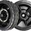 Set of 2 Lawn Mower Rear Drive Wheels Compatible with Honda HRN216 Walk Behind Lawn Mower - Replaces 42710-VR8-N00ZA - 8 Inch