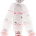 Scary Halloween Decorations,Halloween Decoration Outdoor Cocoon Corpse,Hanging Corpse Decorations Animatronics,Outdoor Sound Effects Dead Body Prop Indoor,Scream Lighted Eyes Prop Yard Tree (White)