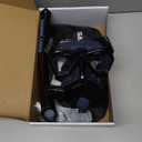 Full Face Snorkel Mask for Adults Teen, Snorkel Mask with Ear Equalization, Quick Release Anti-Leak and Anti-Fog with Mesh Bag for Snorkels, Lightweight Snorkeling Gear with Detachable Camera Mount (Medium, Navy Blue)