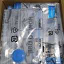 Amazon Basics Vacuum Storage Bags with Hand Pump for Travel, Space Saving Compression Bags for Clothes and Blankets, Clear, 12 Pack (3 Small, 3 Medium, 3 Large & 3 Jumbo) (Multiple)