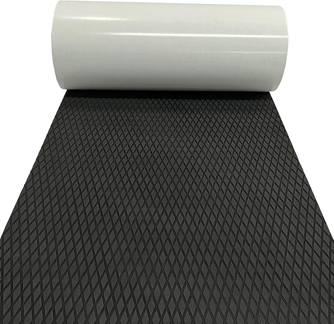 Boat Flooring Mat EVA Foam Boat Decking Marine Carpet Faux Teak Sea Decking Sheet Non-Slip Self-Adhesive Flooring Material for Boats Pontoon Yacht Surfboard Swim Platform RV Floor 94.5''x 23.6''