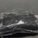 LET'S CAMP Folding Stadium Seat Bleacher Chair with Cup Holder, Mesh Bag and Hide Hooks, Portable Stadium Chair with Back and Cushion (Black Grey - 2 Pcs)