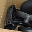 Marsail Ergonomic Mesh Office Chair High Back Desk Chair Adjustable Lumbar Support with Headrest Flip-Up Liftable Arms Swivel Computer Task Chair for Big and Tall People (Black)