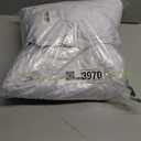 HolidayIdeas White 8ft Spandex Tablecloth 2 Pack Fitted Stretch Table Skirts 30x96 Inch, Wrinkle-Free Floor Length Polyester Table Cover for Weddings Parties Banquets Events