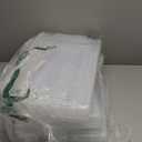 7 Code Large Clear Shoe Boxes Organizer, Thicker Material Stronger Shoe Box with Magnetic Door, Stackable Shoe Storage Box for Closet, Foldable Space-Saving Storage Bins Shoe Cabinet, White 9 Pack