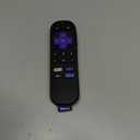 Roku Voice Remote | Replacement TV Remote Control with Voice Control, Simple Setup, & Pre-Set App Shortcuts - Compatible with Roku TV, Players, & Audio Devices