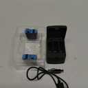 TELESIN 2-Pack Batteries and 3-Channel USB Battery Quick Charger with Type-C Cord Compatible with GoPro Hero 8 Black, Hero 7 Black, Hero 6, Hero 5 Black