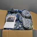 Levtex Home English Forest Navy Reversible King/Cal King Comforter Set (106x94in) with 2 Pillowcases (36x20in) - Floral Bedding - Navy, Green - Rayon King Size Comforter Set - Soft, Pre-Washed