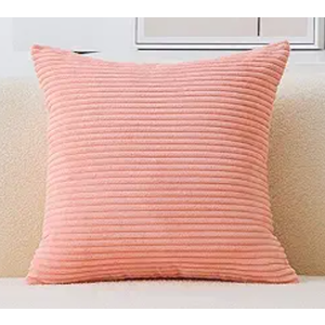 Home Brilliant Pink Euro Sham 26 x 26 Pillow Cover Large Square Pillow Case for Patio Couch Bench Girl's Room, 26x26 inch, Coral