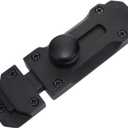 Sliding Barrel Bolt Door Lock Heavy Duty Thickened Enhanced, Bilyglewarwof Door Security Slide Latch Lock for Barn, Gate Door, Double, Front, Shed (5.5inch)