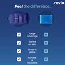 REVIX Ice Pack for Injuries Reusable Gel for Lower Back, Cold Packs for Back Shoulder, Elbow, Hip, Leg, Wrap Around Entire Knee, Soft Cold Compress,16 9" Navy