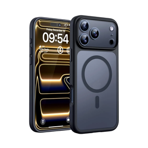 TOCOL for iPhone 17 Pro Case, Compatible with Magsafe, Full Camera Protection, Built-in Magnetic Ring, Drop Protection, Translucent Matte Phone Case for iPhone 17 Pro 6.3 inch (Black)Amazon's Choice