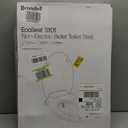 Brondell Bidet Toilet Seat Non-Electric Swash Ecoseat, Fits Elongated Toilets, White - Dual Nozzle System, Ambient Water Temperature - Bidet with Easy Installation