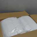 ETERNA Hazmat Suits- 20 Pack Disposable Protective Coveralls with Hood, Zipper, Elastic Wrists, Shoe Covers for Men & Women, Shield from Dirt, Dust, Paint (White, XX-Large)