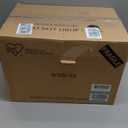 IRIS USA WeatherPro 16 Qt Storage Bins with Lids, 3 Pack, BPA-Free Plastic Gasket Box with Tight Latch and Seal, Stackable Nestable Tote Tub - Clear/Blue