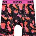 PSD Underwear Boys Boxer Briefs - Animal Print, Comfortable Active Underwear for Boys, Packs & Singles (Small, Neon Ops)
