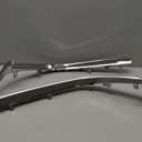 Front Lower Grille Molding Set Compatible for Mazda 3 Sedan Hatchback 2017-2018, Driver/Passenger Side Grille Lower Molding Trim Replaces MA1214106 MA1215106 BANE507K1 BANE507J1 MZ3307C1