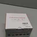 Abeja C7 LED Christmas Lights, 25Ft C7 Frosted White String Lights with 27 Vintage Incandescent Bulbs (E12 Base, 0.6W) Christmas Vintage String Light for Backyard Porch Balcony Party Decor