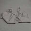 Full Figure Plus Size No-Bounce Camisole Sports Bra Wirefree, White