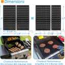 17" Grill Grate for Charbroil Performance TRU-Infrared/Amplifire 2 Burner 463633316 463655621 463655021 463672016 463672216 G327-1100-W1 G460-0500-W1 for Charbroil Grill Replacement Parts
