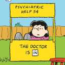 Trends International Peanuts: Classic - Lucy's Psychiatric Help Wall Poster, 19L x 13W, Premium Unframed Version
