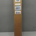 LazBlinds No Drill Bamboo Roman Shades, 27" W x 48" H, Malay Umber