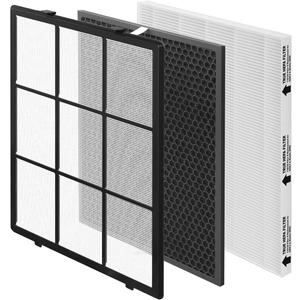 SAKEGDY 116130 Replacement Filter H fit for Winix 5500-2 Air Cleaner Purifier and Winix AM80, Package Contain 1 Washable Pre-Filter+1 Premium Filter+1 Activated Carbon Filter Combo Pack