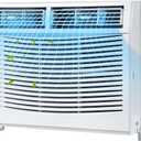 6000 BTU Window Air Conditioner – Cools Up to 350 Sq. ft., WiFi/App & Remote Control, Timer, Easy Install Kit for Bedroom & Living Room