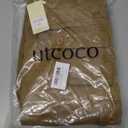 utcoco Mens Loose Multi-Pockets Cotton Twill Cargo Military Pants Outdoor Work Trousers Size 30