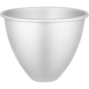 Doll Cake Mold Round Aluminum Doll Dress Cake Pan Doll Baking Mold Non Stick Dessert Mold Baking Supplies for Wedding Birthday (12.5X11X3.8CM)