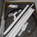 Floor Stand for Nanit Pro Baby Monitor, Gooseneck Swivel Holder Mount with Adjustable Height and Stable Base,Without Tools or Wall Damage(Camera not Included)