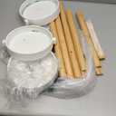 Wisuce Corner Plant Stand Indoor, 3 Tier Tall Bamboo Plant Stand Holder & Plant Shelf Display Rack for Indoor Home Decor (3 Tier Stand)