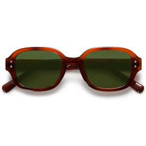 SOJOS Rectangle Sunglasses for Women Vintage Trendy Outdoor Travel Sun Glasses Square Frame SJ2218 (Red Tortoise)