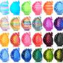 24P 3D Printed Dragon Eggs, Mystery Crystal Dragon Egg for Easter Basket Stuffers, Unique Easter Toys & Decor, Fantasy Tabletop Decor for Kids & Collectors