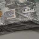 Magnetic Thermal Insulated Door Curtain, Fits Door Size 38" x 82",Durable Oxford Cloth&Thicken Polyester Fiber Fill, Efficient Temperature Control, Durable Construction, Soundproof and Windproof Gray