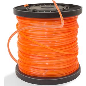 Heavy Duty Square Grass Nylon Trimmer Line 0.095 inch 328 Foot, Universal Replacement Weed Eater String, 2.4mm x 100m - Square Weed Wacker String