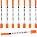 1ml Syringe with 30Ga 1/2in Needle, Individually Wrapped, Pack of 100
