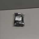 2 x 100pcs Nylon Universal Cable Tie Buckle Black Cable Zip Ties Rivet Self Locking Fastening Zip Strap Plastic Automotive Clips for Bumper, Fenders (100)