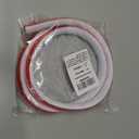 Flexible Quarter Round Molding Double Sided Self Adhesive Peel and Stick Bendable Molding Trim for Floor, Bathrooms, Cabinet Edge, Countertops, Kitchens (39inch)