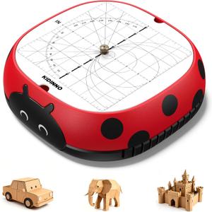 Safe Power Cardboard Cutter for Kids, STEM + STEAM Educational Toy for Boys and Girls Ages 5+, Upcycled Tool for DIY Cardboard Projects, Engineering & Creativity